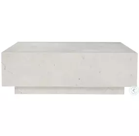 Donnelly White Marble Cocktail Table