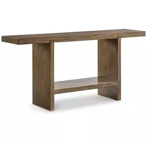 Tomas Marrom Rectangular Console Table