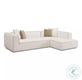 Tristine Cream Linen RAF Sectional