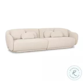 Misty Cream Boucle Modular Sofa