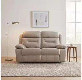 Laconia Latte Double 63" Reclining Loveseat