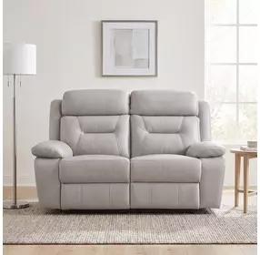 Laconia Silver Double 63" Power Reclining Loveseat