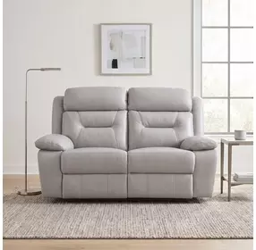 Laconia Silver Double 63" Reclining Loveseat