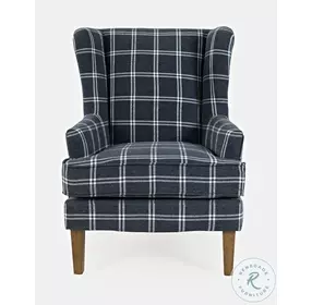 Lacroix Navy Accent Chair