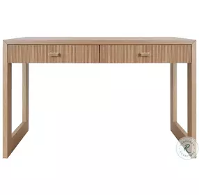 Larkin Natural Oak 2 Drawer Desk