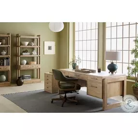 Kerriston Aged Oak Bookcase