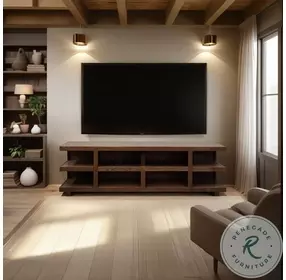 Laurel Canyon Oak Bourbon 85" TV Stand