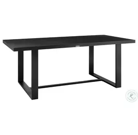 Alegria Black Outdoor Patio Dining Room Set