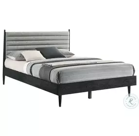 Artemio Black And Gray Platform Bedroom Set