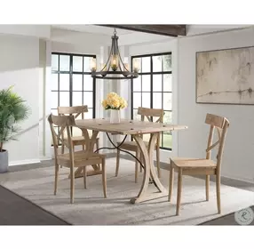 Keaton Natural Folding Top Dining Table