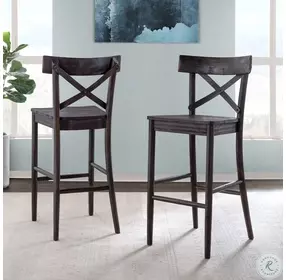 Calhoun Dark Brown 30" Bar Stool