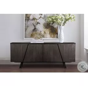 Pirate Coffee Bean Brush And Natural Black Modern Sideboard