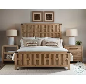 Vineyard Row Sonoma King Panel Bed