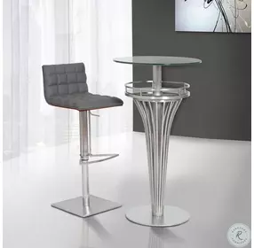 Yukon Gray Bar Table