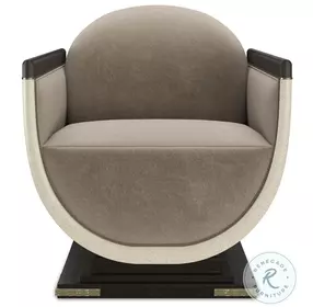 Helena Mushroom Velvet Chair