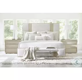Solaria Dune California King Upholstered Panel Bed