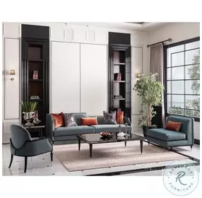 La Francaise Black Ice Side Table