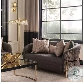 Lisbon Onyx 71" Loveseat