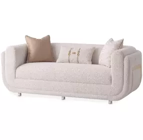 Savannah Breeze Cashmere 82" Loveseat