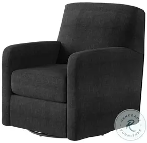 Flash Dance Bahari Charcoal Swivel Glider