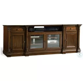 Ashford Heights Traditional Mahogany TV Stand