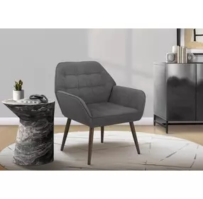 8005 Light Gray Upholstered Accent Chair
