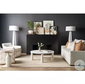 Sienna Gold And White Martini Table