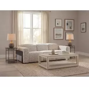 Atlas Odyssey Frost Power Sofa with Power Headrest