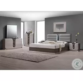 London Zebra Wood Grain Chest