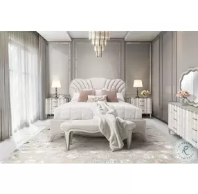 London Crest Creamy Pearl Dresser With Mirror