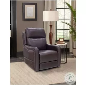 Longview Rainer Walnut Power Lift Recliner with Power Headrest And Lumbar