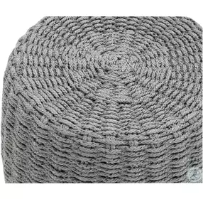 Loom Platinum Rope Accent Table