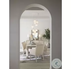 Modern Mood Light Brown Leg Extendable Dining Table