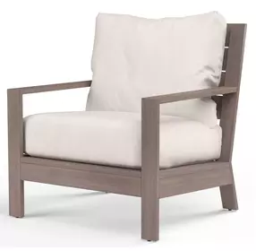 Laguna Canvas Natural Upholstered Outdoor Club Chair