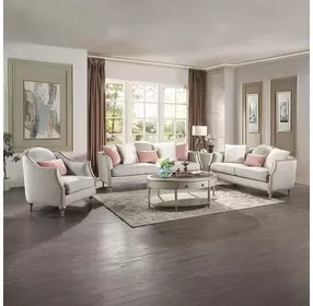 Kasa Gray and Champagne Round Sintered Stone Top End Table