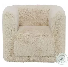 Upendo Beige Yakety Yak Sand Chair with Swivel