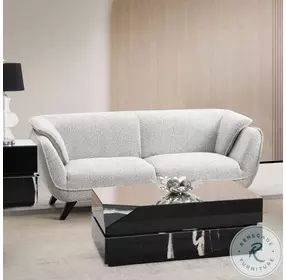 Nayeli Light Gray Boucle 86" Sofa