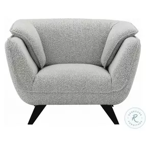 Nayeli Light Gray Boucle Chair