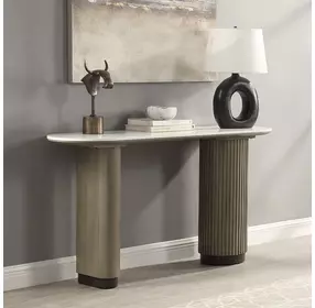 Clayten Light Oak Rectangular Sofa Table