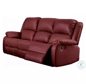 Zuriel Red Reclining Living Room Set
