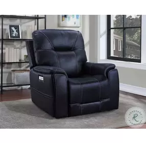 Lexington Ocean Blue Triple Power Media Recliner