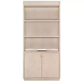 Marlowe Polished Limestone Bookcase