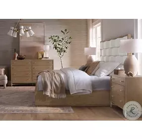 Ode Light Earth Tone 3 Drawer Nightstand