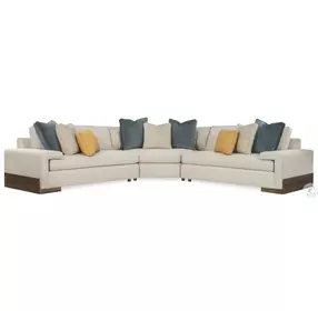 I'M Selfish Neutral 3 Piece Modular Sectional