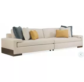 I'M Selfish Neutral 2 Piece Modular Sectional