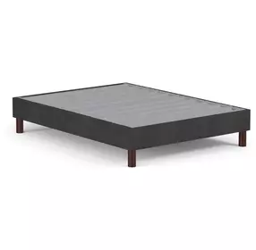 Nectar Upholstered Frame Gray Twin XL Platform Bed