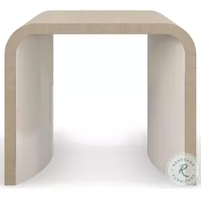 Movement Sun Drenched Oak And Textured Adobe End Table