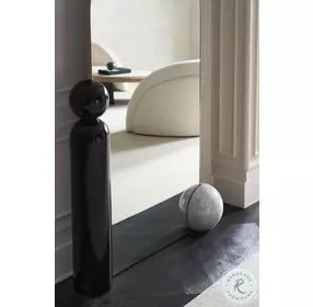 Balance Lucent Bronze Metallic And Almost Black Floor Mirror