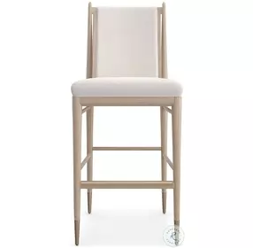 Unity Sun Drenched Oak And Cream Bar Stool