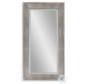 Beaded Antique Large Wall Mirror